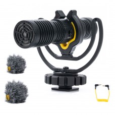 Deity V-Mic D4 Duo Microphone Mini Portable Voice Recorder Dual Cardioid Interview Mic for Vlog Pocket Cam DSLR Camera